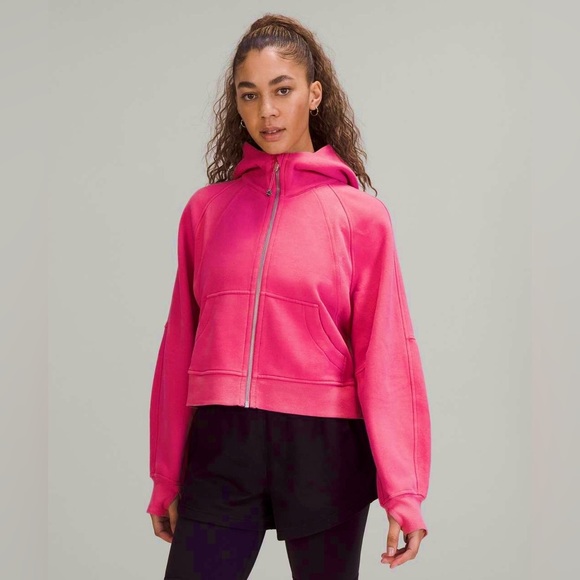 🍋 Lululemon Scuba Oversized Full-Zip in Lip Gloss - Picture 7 of 10
